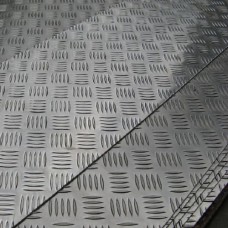 Лист нержавеющий рифленый г/к квинтет 12Х18Н9Т 2,5 мм