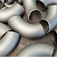 Отвод крутоизогнутый нержавеющий бесшовный приварной 12Х18Н10Т 60° DN 15 21,3х4 мм ГОСТ 17375-2001 тип 3D исп. 1