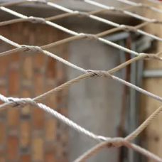 Сетка нержавеющая тросовая с узловым креплением и ромбической ячейкой Н5 7х7 AISI 304 40х69х2 мм